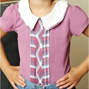 NWT Matilda Jane Katherine collar tee size 4
